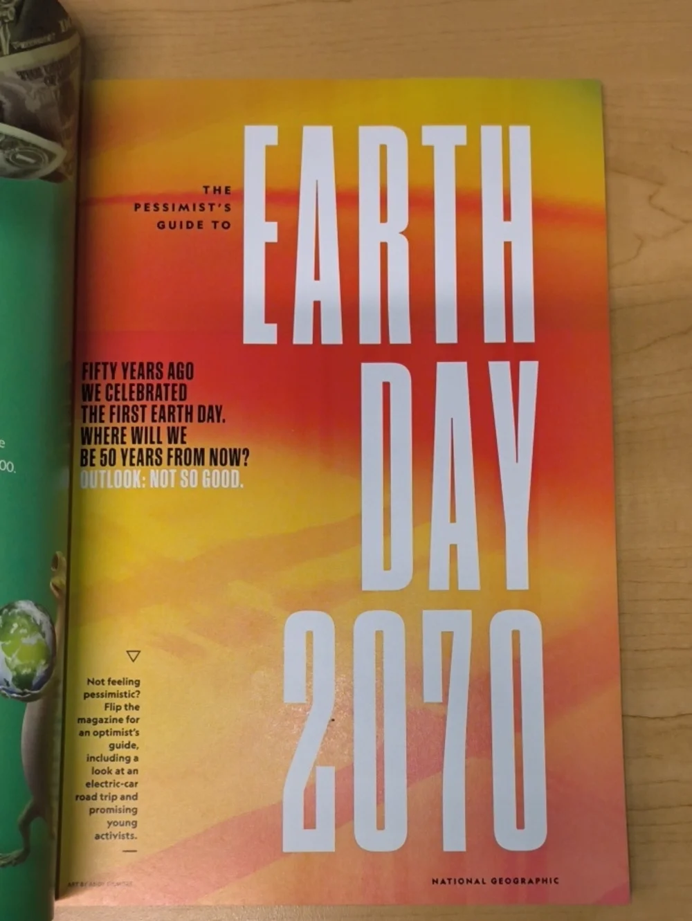 National Geographic Earth Day 50th Anniversary Special Issue 4.2020